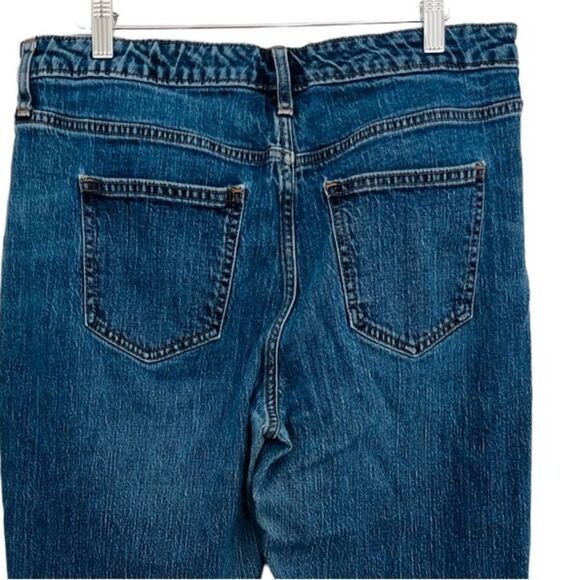 Universal Thread mid-rise Boyfriend jeans, raw edge hem, size 12/31. M - Picture 5 of 8